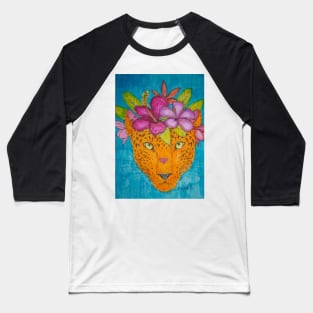 Flor Cheetah Baseball T-Shirt